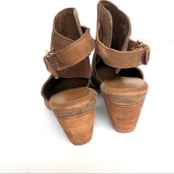 cole haan leopard booties